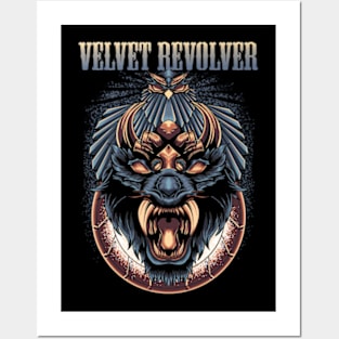 VELVET REVOLVER BAND Posters and Art